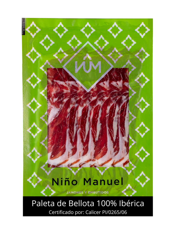 Paleta de Bellota 100% Ibérica – Loncheado (100 g)