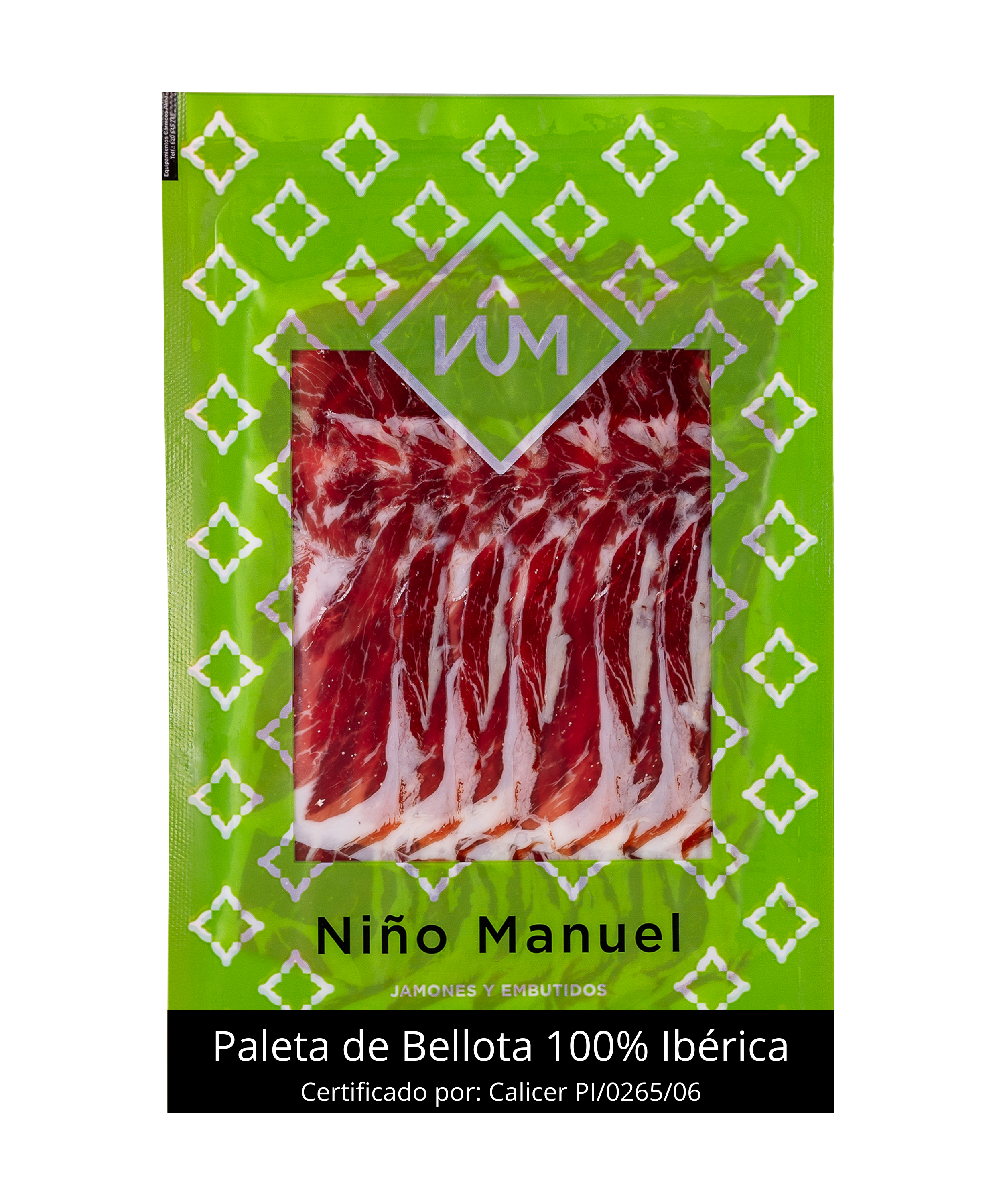 Paleta de Bellota 100% Ibérica – Loncheado (100 g)