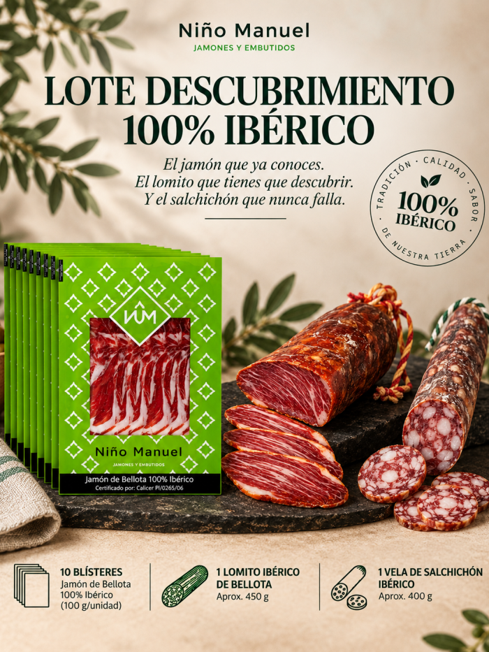 Lote Descubrimiento 100% Ibérico | Niño Manuel